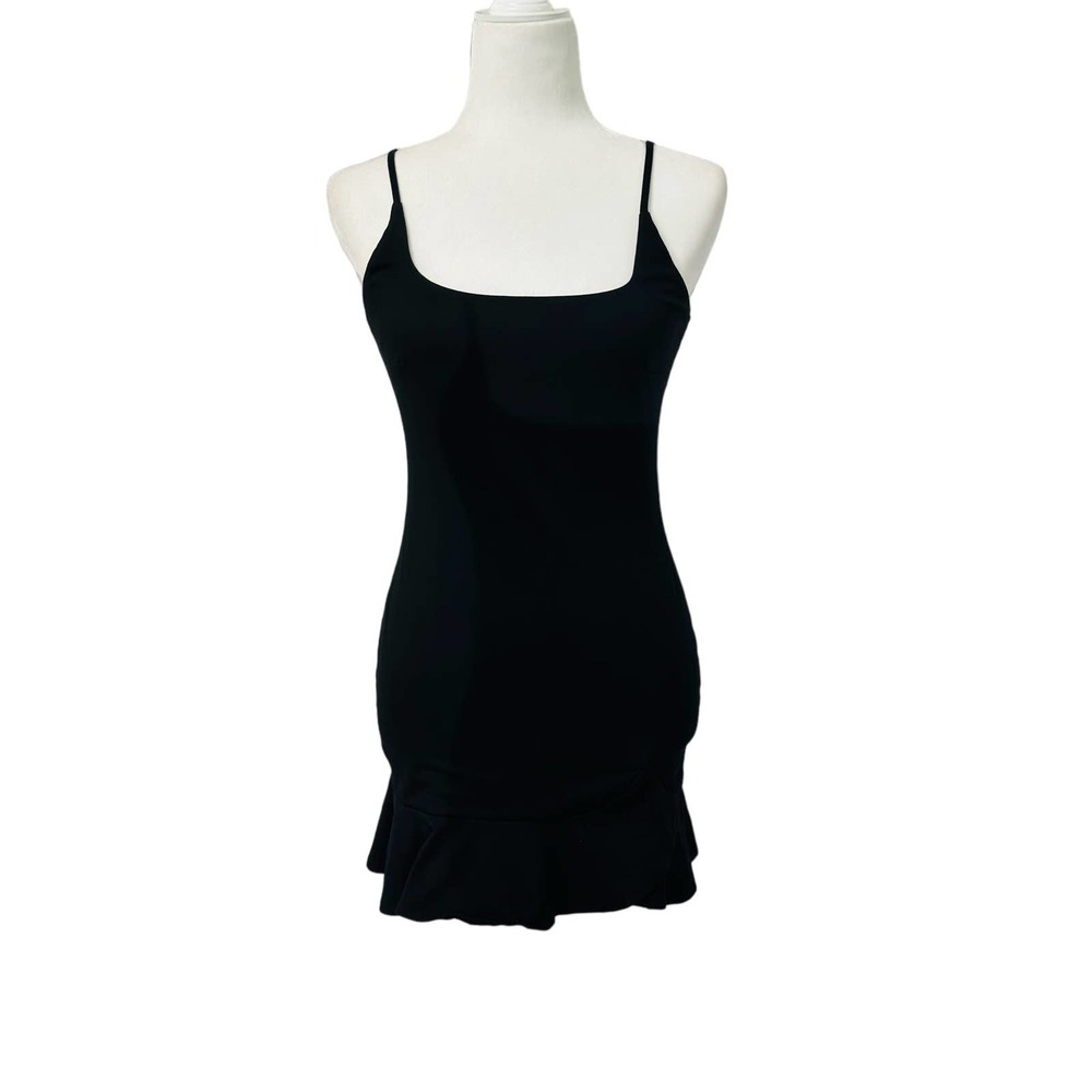 Princess Polly Spaghetti Strap Mini Dress Black